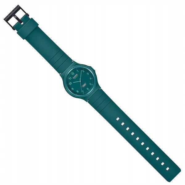 Casio MQ-24B-3BDF uniszex karóra, türkiz, 36 mm, WR30, kvarc + díszdoboz