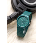 Casio MQ-24B-3BDF uniszex karóra, türkiz, 36 mm, WR30, kvarc + díszdoboz