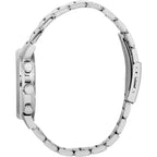 Casio MTP-E510D-1A2 férfi karóra, rozsdamentes acél szíj, fekete számlap, WR50