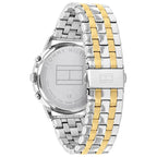 Tommy Hilfiger Easton 1710432 férfi karóra, kék számlap, 44 mm, 5 ATM, acél szíj