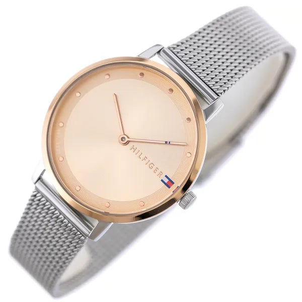 Tommy Hilfiger női karóra 1782151 Pippa, acél, rozéarany, 35 mm, WR30