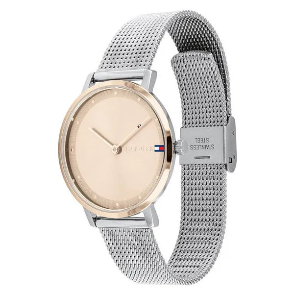 Tommy Hilfiger női karóra 1782151 Pippa, acél, rozéarany, 35 mm, WR30