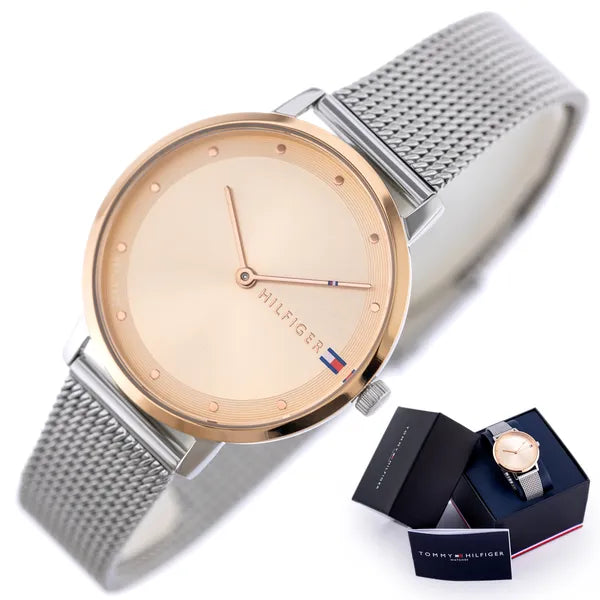 Tommy Hilfiger női karóra 1782151 Pippa, acél, rozéarany, 35 mm, WR30