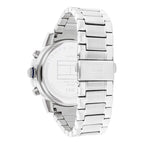 Tommy Hilfiger Troy 1792104 férfi karóra, acél szíj, kék számlap, 47 mm, 5 ATM