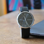 Tommy Hilfiger Brooklyn 1791509 férfi karóra, 40 mm, fekete számlap, bőr szíj
