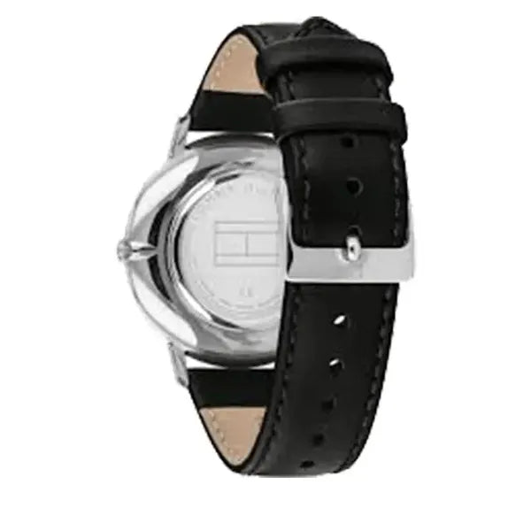 Tommy Hilfiger Brooklyn 1791509 férfi karóra, 40 mm, fekete számlap, bőr szíj