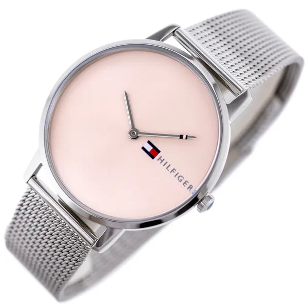 Tommy Hilfiger Alex 1781970 női karóra, acél szíj, rozéarany számlap, 3 ATM