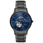 Emporio Armani Renato automata férfi óra nyitott szerkezet, 43 mm, WR50 AR60056