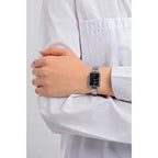 Casio LTP-V009D-1E női karóra, fekete számlap, acél szíj, WR30