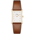 Daniel Wellington női karóra Bound Durham Gold, 20 mm, barna bőrszíj DW00100696