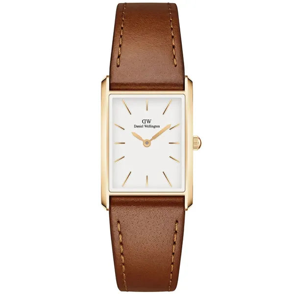 Daniel Wellington női karóra Bound Durham Gold, 20 mm, barna bőrszíj DW00100696