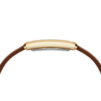 Daniel Wellington női karóra Bound Durham Gold, 20 mm, barna bőrszíj DW00100696