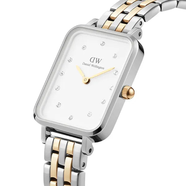 Daniel Wellington Quadro Lumine női karóra, 5‑szemes, 20 mm + ajándékdoboz