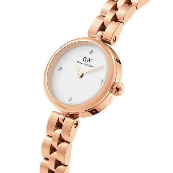 Daniel Wellington Elan Lumine női karóra, rózsaarany, 22 mm, 3 ATM DW00100717