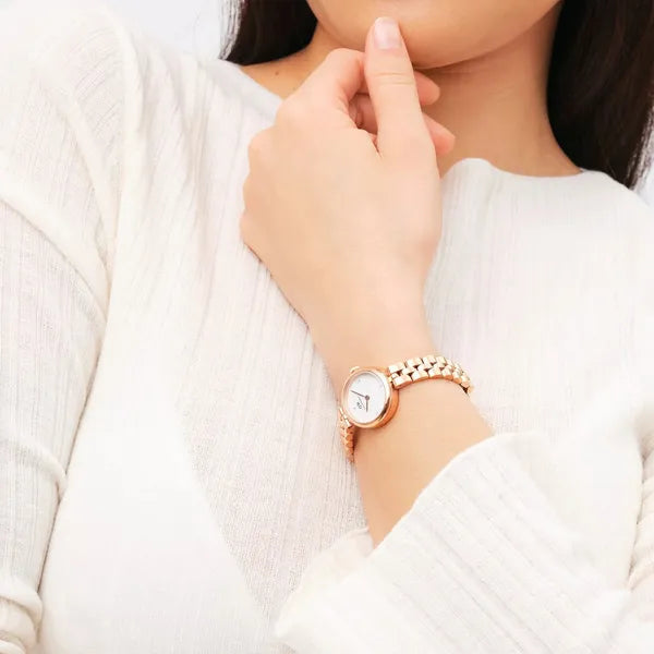 Daniel Wellington Elan Lumine női karóra, rózsaarany, 22 mm, 3 ATM DW00100717