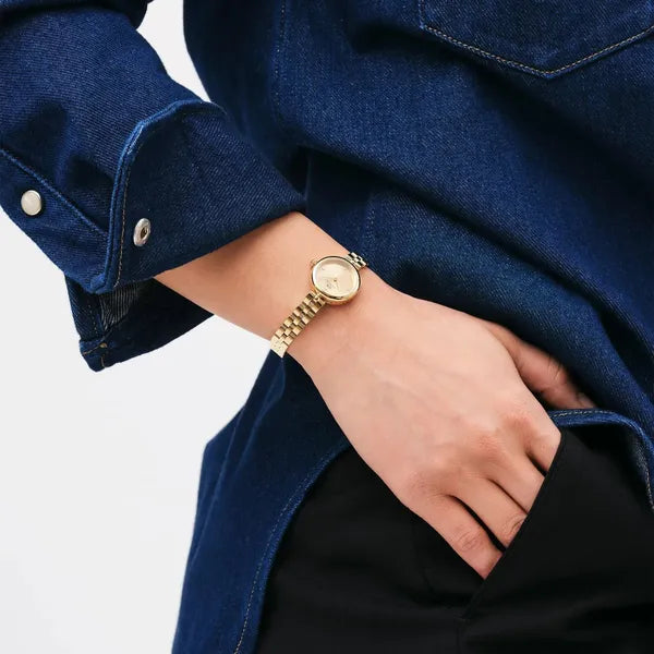 Daniel Wellington Elan Lumine Gold DW00100718 női karóra, 22 mm, kvarc