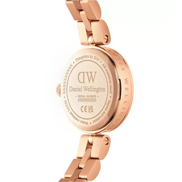 Daniel Wellington női karóra Elan Lumine, rózsaarany, 22 mm, zöld, DW00100721
