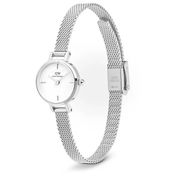 Daniel Wellington Petite Mini női karóra, rozsdamentes acél, 19 mm, ezüst