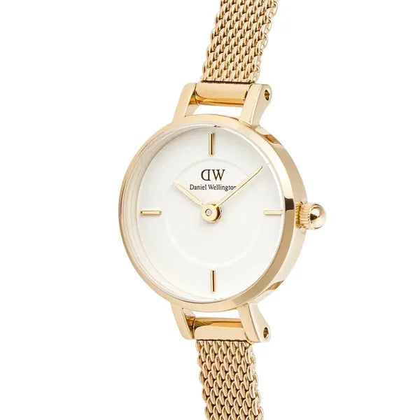 Daniel Wellington Petite Mini női karóra, arany nemesacél, 19 mm, DW00100745