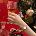 Daniel Wellington Petite Mini női karóra, rózsaarany acél, 19 mm, WR30, kvarc