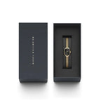 Daniel Wellington Quadro Mini DW00100652 női karóra 15 mm, arany/fekete, kvarc