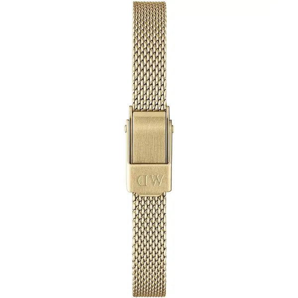 Daniel Wellington Quadro Mini DW00100652 női karóra 15 mm, arany/fekete, kvarc