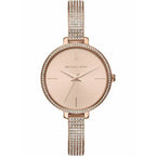 Michael Kors Jaryn MK4544 női karóra, rózsaarany-fekete, acél, WR50
