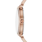 Michael Kors Jaryn MK4544 női karóra, rózsaarany-fekete, acél, WR50