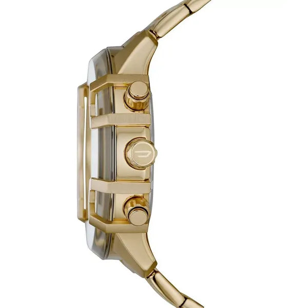 Diesel Griffed DZ4573 kronográf férfi karóra, aranyszínű acél, 48 mm, WR50