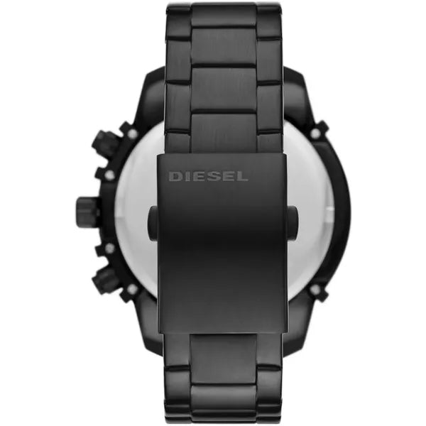 Diesel Griffed DZ4578 férfi kronográf karóra, fekete acél, 48 mm, WR50