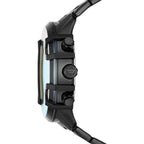 Diesel Griffed DZ4578 férfi kronográf karóra, fekete acél, 48 mm, WR50
