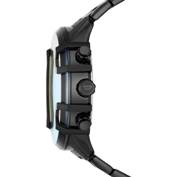 Diesel Griffed DZ4578 férfi kronográf karóra, fekete acél, 48 mm, WR50