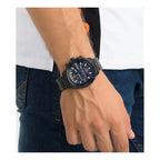 Diesel Griffed DZ4529 férfi karóra, fekete acél, 48 mm, kronográf, 5 ATM