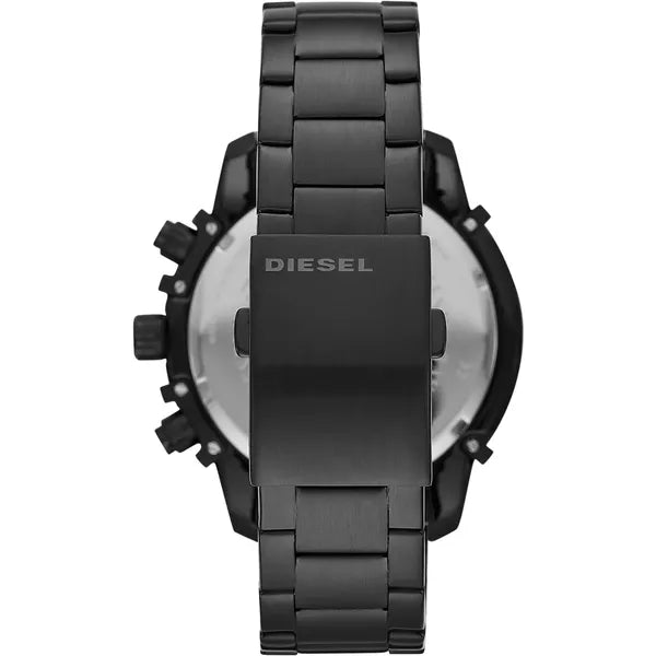 Diesel Griffed DZ4529 férfi karóra, fekete acél, 48 mm, kronográf, 5 ATM