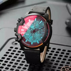 Diesel Griffed DZ4519 férfi kronográf karóra, fekete bőr, 46 mm