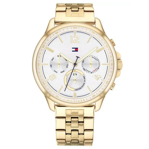 Tommy Hilfiger Harper 1782223 női karóra, arany rozsdamentes acél, 38 mm, WR30