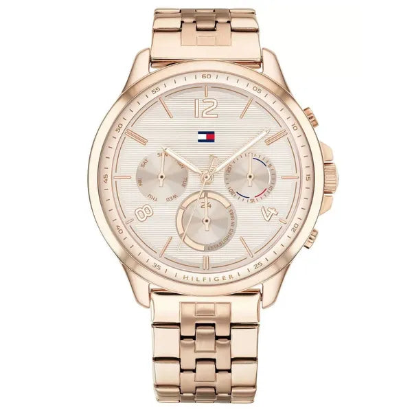 Tommy Hilfiger Harper 1782224 női óra, rozéarany, 38 mm, acél, WR30