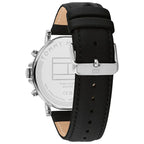 Tommy Hilfiger Tyson 1710586 férfi karóra, 44 mm, fekete bőr, WR50
