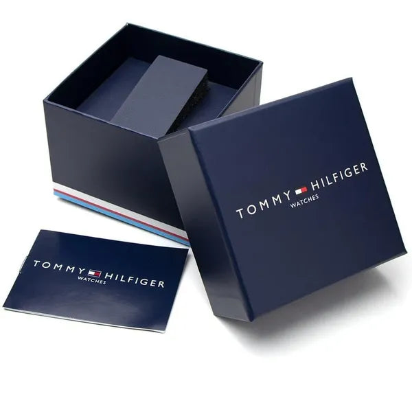 Tommy Hilfiger Monica 1782591 női karóra, kétszínű acél, fekete számlap, 38 mm