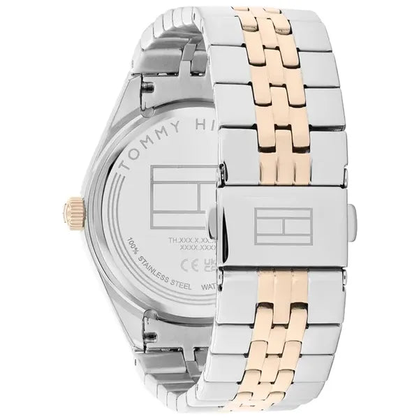 Tommy Hilfiger Monica 1782716 női karóra, acél, ezüst/rózsaarany, 38 mm