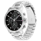 Tommy Hilfiger 1792048 férfi karóra, 46 mm, acél, fekete számlap, 5 ATM