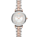 Emporio Armani AR11537 Gianni T-Bar női karóra, 32 mm, acél, kétszínű, kvarc