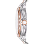 Emporio Armani Mia AR11569 női karóra, 32 mm, gyöngyház, rozéarany-ezüst acél