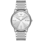 Emporio Armani férfi karóra AR11599, 42 mm, acél szíj, ezüst, WR50, kvarc