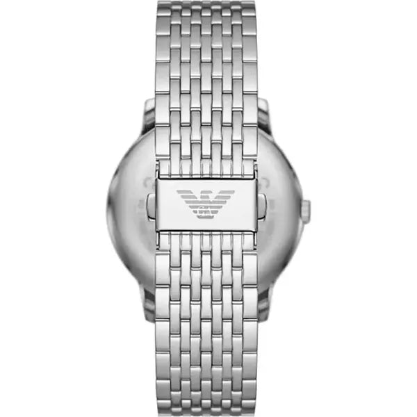 Emporio Armani férfi karóra AR11599, 42 mm, acél szíj, ezüst, WR50, kvarc