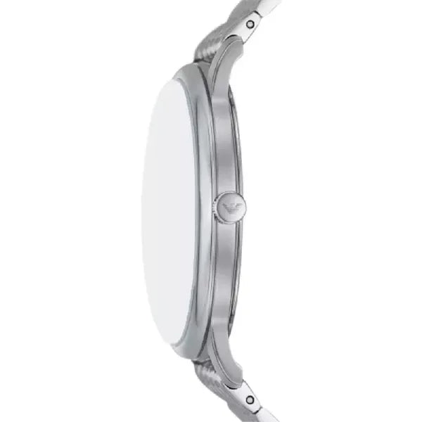 Emporio Armani férfi karóra AR11599, 42 mm, acél szíj, ezüst, WR50, kvarc