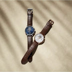 Tommy Hilfiger 1710629 férfi karóra, kék számlap, barna bőr szíj, 44 mm, kvarc