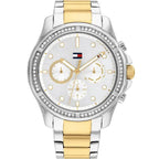 Tommy Hilfiger női karóra Brooklyn 1782615, acél, arany/ezüst, 41 mm