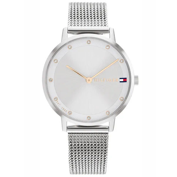 Tommy Hilfiger Pippa 1782665 női karóra, 35 mm, acél, ezüst/rozéarany, WR30