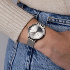 Tommy Hilfiger Pippa 1782665 női karóra, 35 mm, acél, ezüst/rozéarany, WR30